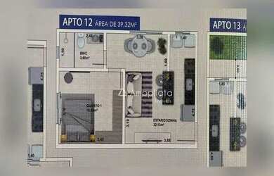 Imagem 7: Apartamento à Venda 2 Quartos com Sacada MCMV no Fazendinha