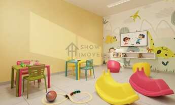 Imagem 5: Apartamento para venda possui 40 metros quadrados com 2 quartos e área de lazer completa