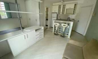 Imagem 5: Apto tipo Studio aberto, mobiliado, bem iluminado, localizado na Rua Teodoro Sampaio, n°10