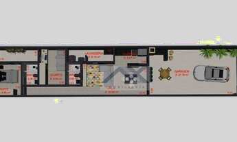 Imagem 2: Casa com 2 dormitórios à venda, 64 m² por R$ 290.000,00 - Parque Residencial Castelo - Bau