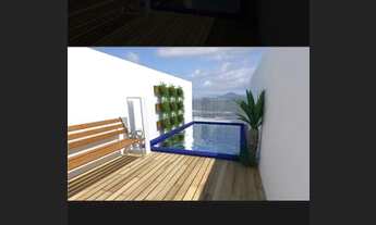 Imagem 4: Lindo Apartamento Garden com vista mar, semi-mobiliado com área privativa de 172m². Amplo