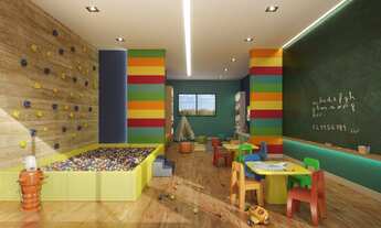 Imagem 6: Apartamento para venda com 53 a 55 metros quadrados com 2 quartos sendo uma suíte