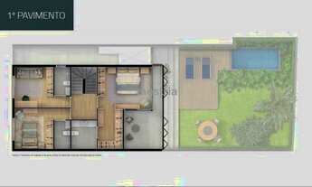 Imagem 6: Alto padrão| 11 casas| piscina e jardim privativos| 347 m2 a 476 m2 3 ou 4 suítes