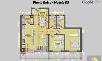 Imagem 7: Apartamento para Venda em Braço do Norte, Centro, 2 dormitórios, 1 suíte, 2 banheiros, 1 v