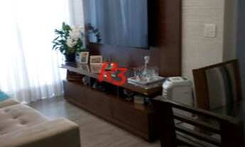 Imagem 1: Apartamento para venda tem 69m² com 2 quartos em Encruzilhada - Santos - SP