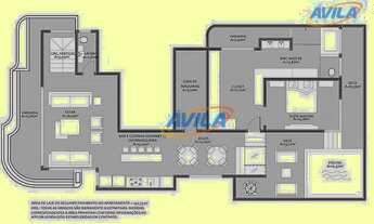 Imagem 2: Cobertura com 4 S com linda vista no Centro