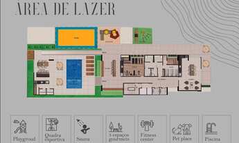 Imagem 4: Apartamento com 3 dormitórios à venda, 97 m² por R$ 879.900,00 - Centro - Juiz de Fora/MG