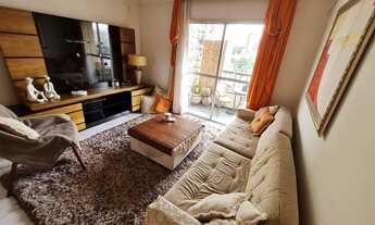 Imagem 2: Apartamento com 77m², 2 dormitórios sendo 1 suíte com armários, 1 escritório com estante e