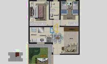 Imagem 3: Apartamento com 02 quarto em Betim bairro Niterói