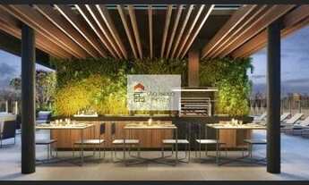 Imagem 7: Apartamento com 44 m2, terraço, lavabo, suíte , sala, cozinha e 01 vaga