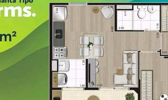 Imagem 2: Campo Limpo - Apto 2 dorm com varanda a 217 mil