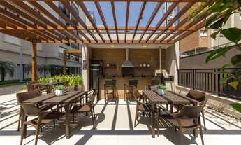 Imagem 4: Apto com 81 m2 com 2 dormitórios, 1 sendo suíte, com terraço gourmet e 2 vagas (Lazer Com