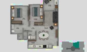 Imagem 3: FLORIANóPOLIS - Apartamento Padrão - Cachoeira do Bom Jesus