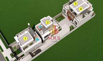 Imagem 2: SUNSET ÁGUA VERDE 2 - Sobrado com 3 dormitórios à venda, 146 m² por R$ 1.024.520 - Água Ve