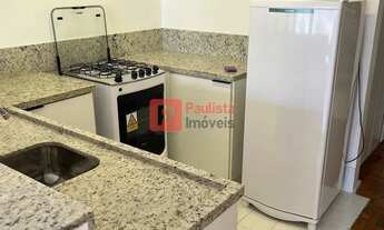 Imagem 7: Apartamento com 1 dormitório para locação, 44m2. Com fogão, geladeira, sala fitness, ao la