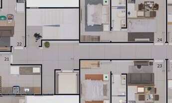 Imagem 3: Apartamento Garden para Venda em Capão da Imbuia Curitiba-PR