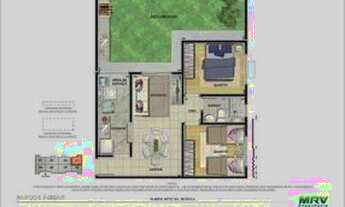 Imagem 3: Apartamento 2 quartos com área externa