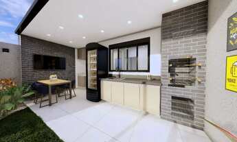 Imagem 6: Casa Nova à Venda - 3 Quartos (1 Suíte) | 2 Vagas | Pé Direito Duplo