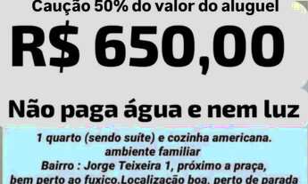 Imagem 2: Aluguel apartamento/ Kitnet água e Luz incluso, vaga somente para moto.Contato na foto