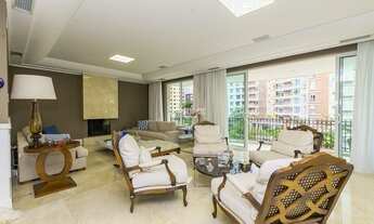 Imagem 4: LUXUOSO APARTAMENTO NEOCLASSICO NO CABRAL - 04 DORMITÓRIOS - 04 SUÍTES - 04 VAGAS - 454M²