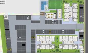 Imagem 2: Apartamento com dois dormitórios sendo uma suíte com sacada em Hortolândia