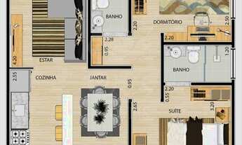 Imagem 2: Apartamento em Vila Bocaina - Mauá - SP]