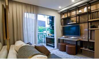 Imagem 2: Lindo apartamento na Vila Ré, 1 dormitório com sacada gourmet