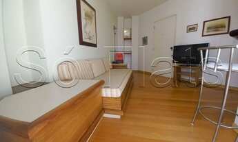 Imagem 3: Apartamento para locação no Royal Ibirapuera Park contendo 42m², 1 dormitório e 1 vaga de