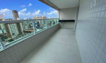 Imagem 1: Apartamento para venda com 89 metros quadrados com 2 quartos em Caiçara - Praia Grande - S