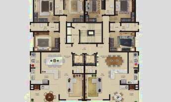 Imagem 5: 3 DORMITÓRIOS SENDO 1 SUÍTE E 2 DEMI