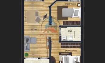 Imagem 7: Casa para Venda em Fazenda Rio Grande, Gralha Azul, 3 dormitórios, 1 banheiro, 1 vaga