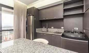 Imagem 5: Apartamento em condomínio clube de alto padrão mobiliado decorado e equipado 1 dormitório