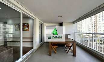 Imagem 4: Apartamento com 3 Suítes - Semi Mobiliado - Vila dormitórios para alugar, 146 m² por R$ 8