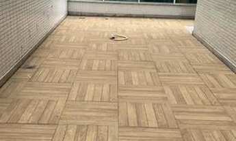 Imagem 3: Apartamento com área externa.