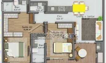 Imagem 2: FLORIANóPOLIS - Apartamento Padrão - Santo Antônio de Lisboa