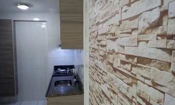 Imagem 6: Alugo apto Rosely Gonçalves 1 quarto todo reformado porcelanato polido, semi mobiliado