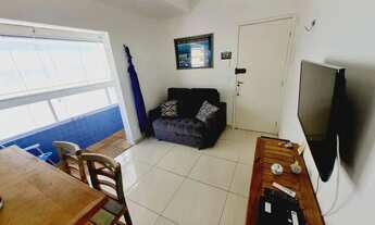 Imagem 4: Aviação 45 m² 1 Dorm Varanda 1 Vaga 50 m da Praia Mobiliado Condições Especiais