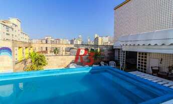 Imagem 2: Cobertura à venda, 270 m² por R$ 2.100.000,00 - José Menino - Santos/SP