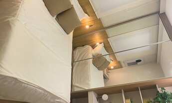 Imagem 6: Bingen, empreendimento partir de 230 mil, na planta, possui 52 metros quadrados com 2 quar