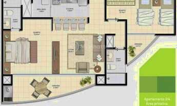 Imagem 7: APARTAMENTO 1/4 REVERSÍVEL PARA 2/4 COM SUÍTE NO EDIFÍCIO EVOLUTION EM ARMAÇÃO