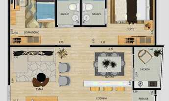 Imagem 4: Apartamento em Vila Bocaina - Mauá - SP]