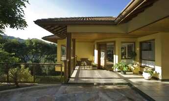 Imagem 3: Casa de alto padrão Cond. Boque da Ribeira com 4 quartos, 4 suítes, spa e cachoeira ao fun