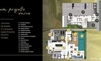 Imagem 6: LANÇAMENTO DE STUDIOS (46 m²) NO OSCAR SANTANA, ONDE A SUA VIDA PODE SER TÃO BELA QUANTO U