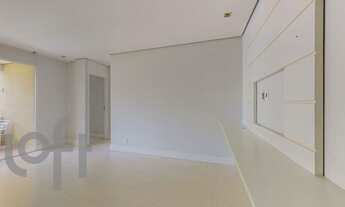 Imagem: Apartamento de 50m², sala, cozinha americana