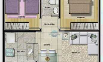 Imagem 4: Apartamento à venda, 48 m² por R$ 150.000,00 - Jardim Maria Rosa - Franca/SP