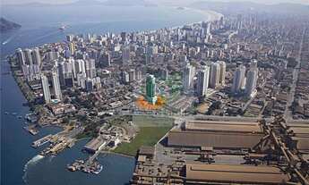 Imagem 2: Sala comercial na Ponta da Praia. Prédio com total infra-estrutura