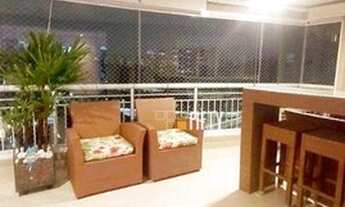 Imagem 3: Apartamento para venda possui 135 metros quadrados com 3 quartos, varanda gourmet e lazer