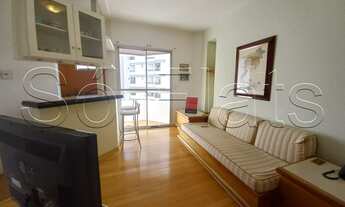 Imagem 2: Apartamento para locação no Royal Ibirapuera Park contendo 42m², 1 dormitório e 1 vaga de