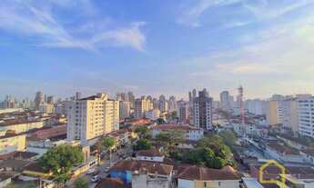 Imagem 2: Apartamento com 2 dormitórios à venda, 100 m² por R$ 400.000,00 - Campo Grande - Santos/SP