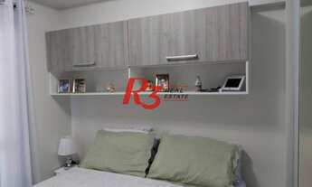 Imagem 4: Apartamento para venda tem 69m² com 2 quartos em Encruzilhada - Santos - SP